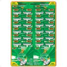 Aparelho De Barbear Bic Comfort 2 Verde Pele Sensível 24 Unidades