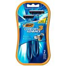 Aparelho de Barbear Bic Comfort 3 Pele Normal 2 Unidades Aparelho de Barbear Bic Comfort 3 Pele Normal 2 Unidades