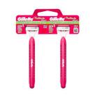 Aparelho de Barbear Gillette Presto Ultragrip Móvel Feminino com 2 unidades