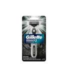 Aparelho de Barbear Mach3 com 1 Refil Carbono Gillette