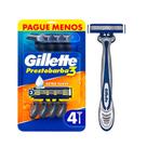 Aparelho de Barbear Prestobarba Extra Suave Gillette 3 unidades