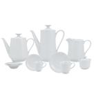 Aparelho de Chá e Café Porcelana Schmidt 53 peças - Dec. Noiva 2248 Aparelho de Chá e Café Porcelana Schmidt 53 peças - Dec. Noiva 2248
