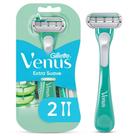 Aparelho de Depilação Gillette Venus Extra Suave Sensitive Descartável 2 Unidades