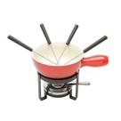 Aparelho de Fondue 8pcs Vermelho
