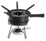 Aparelho De Fondue Panela Antiaderente 1 Litro Aspen Preto 8 Peças Queijo Chocolate Kit Conjunto Serviço Alto Padrão Qualidade Forma Inox Aparelho De Fondue Panela Antiaderente 1 Litro Aspen Preto 8 Peças Queijo Chocolate Kit Conjunto Serviço Alto Padrão Qualidade Forma Inox