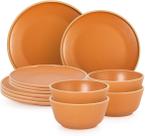 Aparelho De Jantar 12 Peças 100% Melamina Gourmet Mix