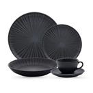 Aparelho De Jantar 20 Peças Flat ônix Oxford