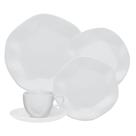Aparelho de Jantar 20 Pecas Ryo White Branco Porcelana Oxford