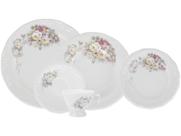 Aparelho de Jantar 20 Peças Schmidt Redondo - Porcelana Eterna