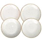 Aparelho de Jantar 24 Peças Tramontina Marrom Rustico em Porcelana Decorada Mesa Posta Elegante