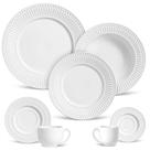 Aparelho de jantar 42 peças roma branco