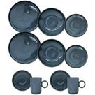 Aparelho de Jantar Cerâmica Stoneware Basic Dove 40 peças Porto Brasil