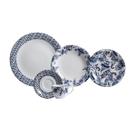 Aparelho de Jantar Chá 30 Peças Porcelana Schmidt - Dec. Tamandaré 2402 Aparelho de Jantar Chá 30 Peças Porcelana Schmidt - Dec. Tamandaré 2402