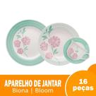 Aparelho de Jantar/Chá Biona Bloom 16 Peças Aparelho de Jantar/Chá Biona Bloom 16 Peças