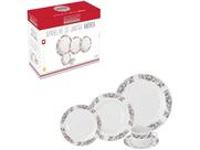 Aparelho de Jantar Chá e Café 30 Peças Hauskraft Porcelana Andrea Aparelho de Jantar Chá e Café 30 Peças Hauskraft Porcelana Andrea