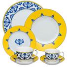 Aparelho de Jantar Chá e Café Vista Alegre Castelo Branco em Porcelana 42 Peças: O Esplendor da Tradição Portuguesa em sua Mesa