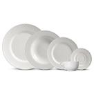 Aparelho de Jantar com 20 Peças de Cerâmica Satin White - Alleanza