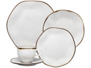 Aparelho de jantar completo porcelana oxford maresia 20 pçs Aparelho de jantar completo porcelana oxford maresia 20 pçs