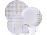 Aparelho de Jantar e Café 20 Peças Tramontina Redondo de Porcelana Branco Sweet 96589058