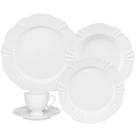 Aparelho de Jantar E Chá 20 Pçs Oxford Soleil White