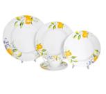 Aparelho de Jantar e Chá Porcelana Lemon 20 Peças Aparelho de Jantar e Chá Porcelana Lemon 20 Peças