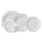 Aparelho de Jantar e Chá Porcelana Schmidt 30 Peças - Mod. Prisma 077