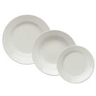 Aparelho de Jantar e Lanche 12pçs Donna Branco
