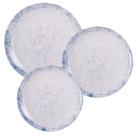 Aparelho De Jantar Jogo Pratos Kit 18 Peças Maragogi Porcelana Decorada Tramontina