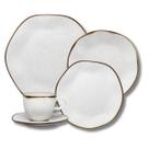 Aparelho de Jantar Porcelana Ryo Maresia 30 Peças Oxford Prato Xícara Jogo Completo