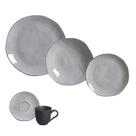 APARELHO DE JANTAR PORTO BRASIL 30 PÇS ORGANICO CONCRETO-1ªL