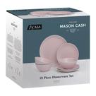 Aparelho de Jantar Rosa com 18 Peças - Mason Cash Aparelho de Jantar Rosa com 18 Peças - Mason Cash