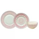 Aparelho de Jantar Tie Mood 18 Pçs em Porcelana 23255 Aparelho de Jantar Tie Mood 18 Pçs em Porcelana 23255
