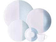Aparelho de Jantar Tramontina Aquarius em Porcelana Decorada 20 Peças Aparelho de Jantar Tramontina Aquarius em Porcelana Decorada 20 Peças