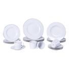 Aparelho De Jantar Tramontina Elisa Em Porcelana Decorada 20 Peças Jogo De Pratos Tramontina