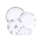 Aparelho De Jantar Tramontina Fogli Em Porcelana Decorada 20 Peças