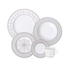Aparelho de Jantar Tramontina Gabrielle em Porcelana Decorada 20 Peças