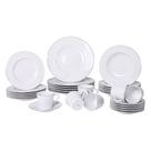 Aparelho de Jantar Tramontina Joana em Porcelana Decorada 30 Peças