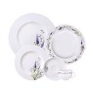 Aparelho de Jantar Tramontina Lilla em Porcelana Decorada 30 Peças