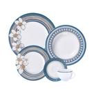 Aparelho De Jantar Tramontina Nix Em Porcelana Decorada 30 Peças