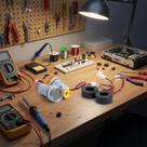 Aparelho De Medir Voltagem E Amperagem Digital AC Para Quadro De Luz E Comando Eletrico Industrial Led
