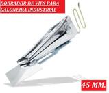 Aparelho De Passar Viés Em Galoneira Fechada Industrial 45MM. 2 Dobras Ideal Para Passar Dobrar Tecidos