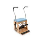 Aparelho de Pilates Cadeira Combo Classic Step Chair Azul Claro - Arktus