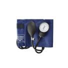 Aparelho de Pressão Adulto Azul Nylon com Estetoscópio Preto - Premium