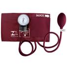 Aparelho De Pressão Arterial Manual Esfigmomanômetro Premium Cor Vinho