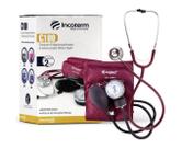 Aparelho De Pressão Com Estetoscópio C100 Incoterm - BORDO