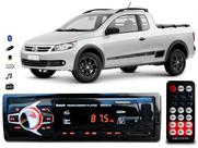 Aparelho De Som Mp3 Volks Saveiro Bluetooth Pendrive Rádio