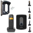 Aparelho de Telefone Fixo com Interfone Sem Fio Bina e Protetor Anti Roubo