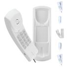 Aparelho de Telefone Fixo Gongola com Fio Intelbras TC 20 mesa parede resistente prático escritório