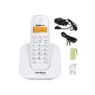 Aparelho de Telefone Fixo Sem Fio TS 3110 Branco Bina Top