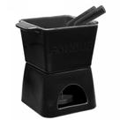 Aparelho Fondue 6 PÇ P/2 Pessoas Quadratto Preto 18027 Wolff